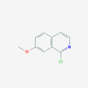 molecular formula C10H8ClNO B1592830 1-Chloro-7-methoxyisoquinoline CAS No. 53533-54-3