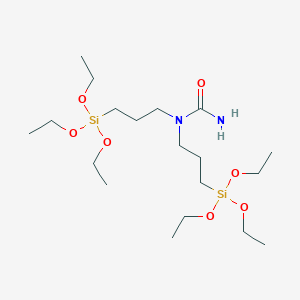 molecular formula C19H44N2O7Si2 B1592831 N,N-Bis[3-(triethoxysilyl)propyl]urea CAS No. 69465-84-5