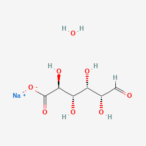 molecular formula C6H11NaO8 B1592832 D-Glucuronic acid sodium salt hydrate CAS No. 207300-70-7