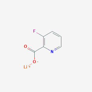 molecular formula C6H3FLiNO2 B1592835 Lithium 3-fluoropyridine-2-carboxylate CAS No. 603310-20-9