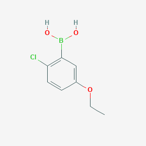 molecular formula C8H10BClO3 B1592837 (2-Chloro-5-ethoxyphenyl)boronic acid CAS No. 913835-30-0