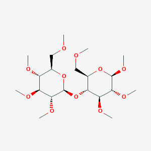 (2R,3R,4S,5R,6R)-2,3,4-trimethoxy-6-(methoxymethyl)-5-[(2S,3R,4S,5R,6R)-3,4,5-trimethoxy-6-(methoxymethyl)oxan-2-yl]oxyoxane