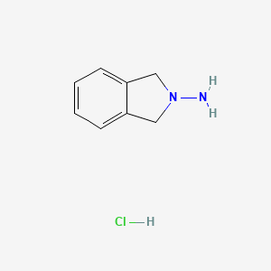 molecular formula C8H11ClN2 B1592858 异吲哚啉-2-胺盐酸盐 CAS No. 53995-97-4