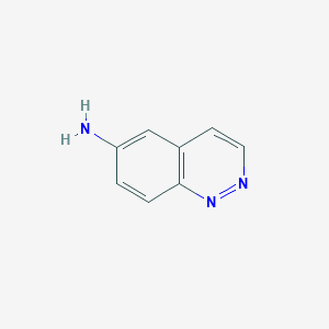 molecular formula C8H7N3 B1592860 Cinnolin-6-amine CAS No. 7637-27-6