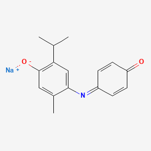 molecular formula C16H17NNaO2+ B1592863 百里酚钠盐 CAS No. 5418-43-9