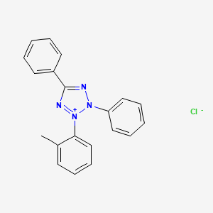 molecular formula C20H17ClN4 B1592864 邻甲苯基四唑红 CAS No. 33926-00-0