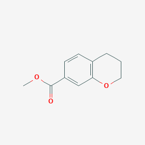 molecular formula C11H12O3 B1592874 Methyl chromane-7-carboxylate CAS No. 527681-32-9