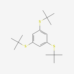 molecular formula C18H30S3 B1592877 1,3,5-Tris(tert-butylthio)benzene CAS No. 260968-03-4