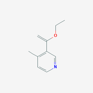 molecular formula C10H13NO B1592880 Ethyl 4-methylnicotinate CAS No. 55314-29-9