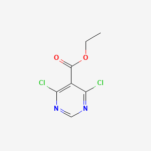 molecular formula C7H6Cl2N2O2 B1592895 Ethyl 4,6-dichloropyrimidine-5-carboxylate CAS No. 87600-72-4