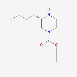 molecular formula C13H26N2O2 B1592897 (S)-1-Boc-3-butyl-piperazine CAS No. 928025-60-9