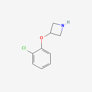 molecular formula C9H10ClNO B1592899 3-(2-Chlorophenoxy)azetidine CAS No. 954222-94-7