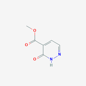 molecular formula C6H6N2O3 B1592905 3-氧代-2,3-二氢哒嗪-4-羧酸甲酯 CAS No. 89640-80-2