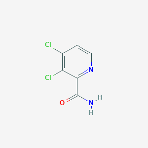 molecular formula C6H4Cl2N2O B1592909 3,4-二氯吡啶甲酰胺 CAS No. 1025720-99-3