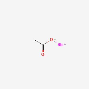 molecular formula CH3COORb<br>C2H3O2R B1592912 醋酸铷 CAS No. 563-67-7