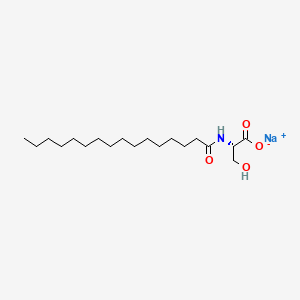 molecular formula C19H37NNaO4 B1592913 CID 129893845 CAS No. 58725-46-5