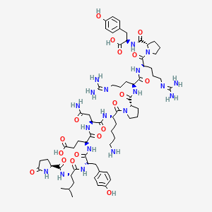 molecular formula C66H99N19O18 B1592915 Neurotensin (1-11) CAS No. 74032-89-6