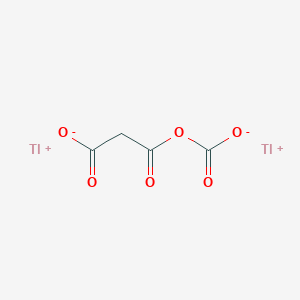 molecular formula C4H2O6Tl2 B1592917 Dithallium(1+) 3-(carboxylatooxy)-3-oxopropanoate CAS No. 61971-47-9