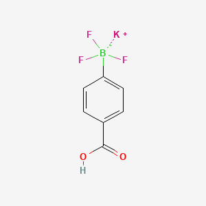 molecular formula C7H5BF3KO2 B1592942 Potassium 4-carboxyphenyltrifluoroborate CAS No. 850623-38-0