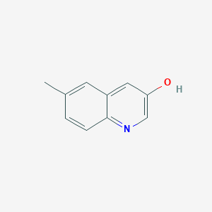 molecular formula C10H9NO B1592948 6-Methylquinolin-3-OL CAS No. 315228-46-7