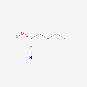(2r)-2-Hydroxyhexanenitrile