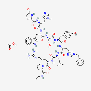molecular formula C70H94N18O16 B1592956 Histrelin Acetate CAS No. 220810-26-4