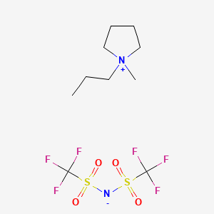 molecular formula C10H18F6N2O4S2 B1592958 1-Methyl-1-propylpyrrolidinium Bis(trifluoromethanesulfonyl)imide CAS No. 223437-05-6