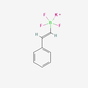 molecular formula C8H7BF3K B1592970 Potassium trans-styryltrifluoroborate CAS No. 201852-49-5