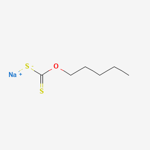 molecular formula C6H11NaOS2 B1592973 Sodium O-pentyl dithiocarbonate CAS No. 7607-99-0