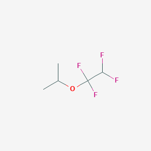 molecular formula C5H8F4O B1592987 1-异丙氧基-1,1,2,2-四氟乙烷 CAS No. 757-11-9