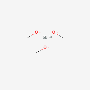 molecular formula C3H9O3Sb B1592995 Antimony(3+);methanolate CAS No. 29671-18-9