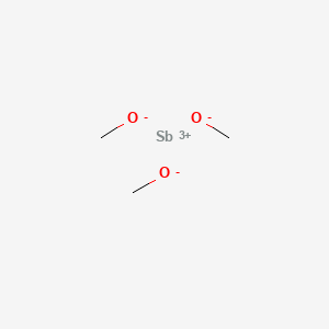 B1592995 Antimony(3+);methanolate CAS No. 29671-18-9