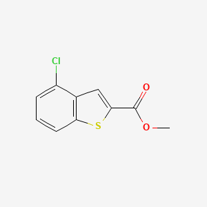 molecular formula C10H7ClO2S B1592996 Methyl 4-chloro-1-benzothiophene-2-carboxylate CAS No. 35212-95-4