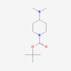 molecular formula C12H24N2O2 B1592997 N-Boc-4-dimethylaminopiperidine CAS No. 412293-88-0