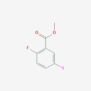 molecular formula C8H6FIO2 B1593011 2-氟-5-碘苯甲酸甲酯 CAS No. 625471-27-4