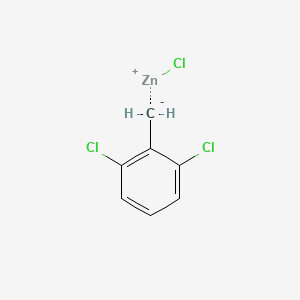 molecular formula C7H5Cl3Zn B1593013 2,6-Dichlorobenzylzinc chloride CAS No. 307531-80-2