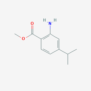 molecular formula C11H15NO2 B1593015 Methyl 2-amino-4-isopropylbenzoate CAS No. 204850-17-9