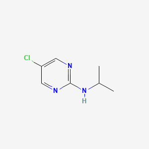 molecular formula C7H10ClN3 B1593023 5-氯-N-异丙基嘧啶-2-胺 CAS No. 77476-96-1