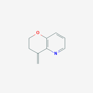 molecular formula C9H9NO B1593028 4-Methylene-3,4-dihydro-2H-pyrano[3,2-b]pyridine CAS No. 405174-46-1
