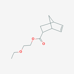 molecular formula C12H18O3 B1593034 2-Ethoxyethyl bicyclo[2.2.1]hept-5-ene-2-carboxylate CAS No. 46399-60-4