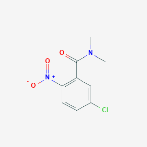 molecular formula C9H9ClN2O3 B1593037 5-Chloro-N,N-dimethyl-2-nitrobenzamide CAS No. 480451-75-0