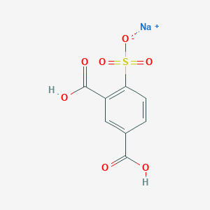molecular formula C8H5NaO7S B1593042 5-Sulphoisophthalic acid, sodium salt CAS No. 7800-91-1