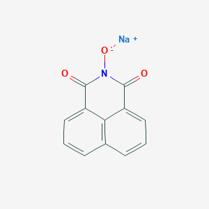 molecular formula C12H6NNaO3 B1593046 Sodium naphthalhydroxamic acid CAS No. 6207-89-2