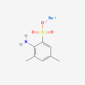 molecular formula C8H10NNaO3S B1593047 4-氨基-间二甲苯-5-磺酸钠 CAS No. 64501-85-5