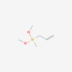molecular formula C6H14O2Si B1593051 Allyldimethoxymethylsilane CAS No. 67681-66-7