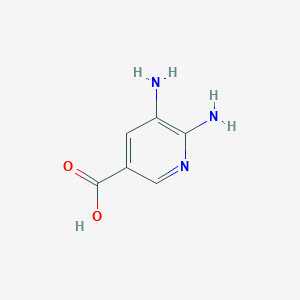 molecular formula C6H7N3O2 B1593058 5,6-Diaminonicotinic acid CAS No. 267875-45-6