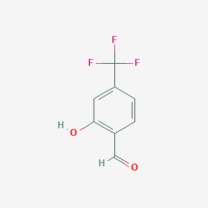 molecular formula C8H5F3O2 B1593059 2-Hydroxy-4-(trifluoromethyl)benzaldehyde CAS No. 58914-34-4