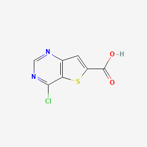 4-Chlorothieno[3,2-d]pyrimidine-6-carboxylic acid