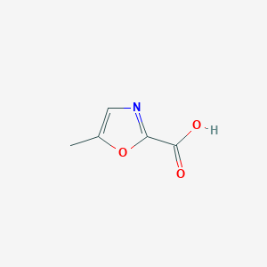 molecular formula C5H5NO3 B1593067 5-甲基恶唑-2-羧酸 CAS No. 45676-69-5