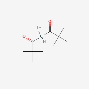 Lithium 2,2,6,6-tetramethyl-3,5-dioxoheptan-4-ide